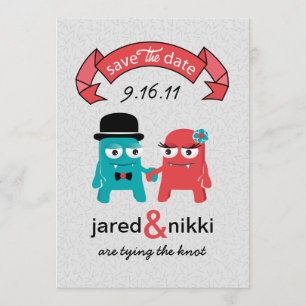 Monsters in liefde Save the Date