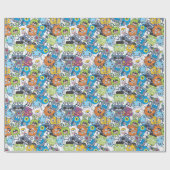 Monsters in the Box TR Cadeaupapier (Vlak)