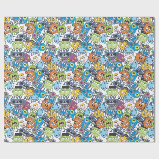 Monsters in the Box TR Cadeaupapier (Vlak)