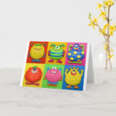 Monsters Kaart (Gele Bloem)