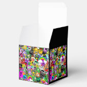 Monsters Leuke Karakters Halloween Patroon Bedankdoosjes (Geopend)