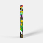 Monsters Leuke Karakters Halloween Patroon iPhone Hoesje (Rechterkant)