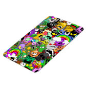 Monsters Leuke Karakters Halloween Patroon Magneet (Linkerzijde)