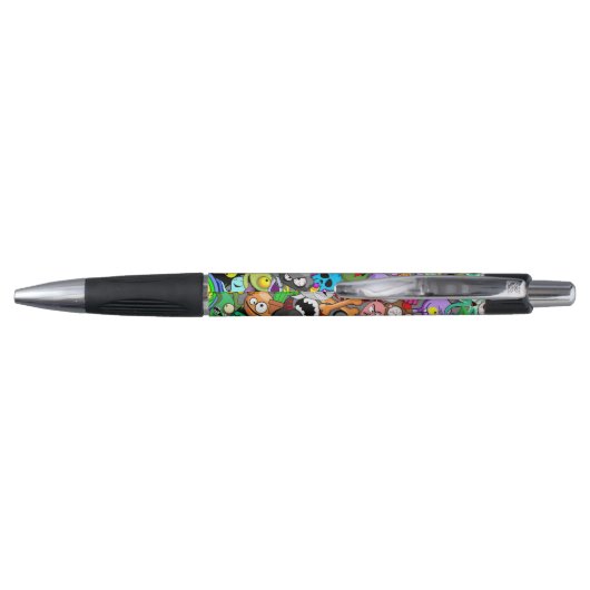Monsters Leuke Karakters Halloween Patroon Pen (Achterkant)
