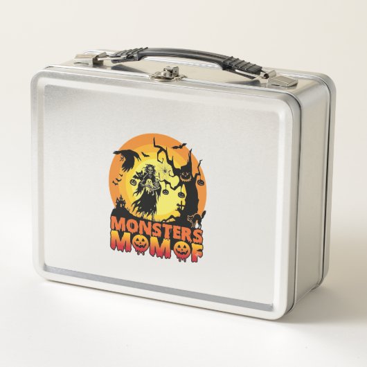 Monsters Moeder Halloween Monster Geest Skelet Spo (Voorkant)