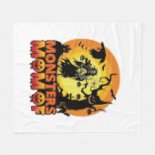 Monsters Moeder Halloween Monster Geest Skelet Spo Fleece Deken (Voorkant (Horizontaal))