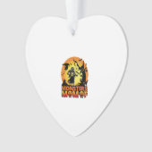 Monsters Moeder Halloween Monster Geest Skelet Spo Ornament (voorkant)