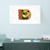 Monsters Moeder Halloween Monster Geest Skelet Spo Spandoek (Beurs)