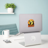 Monsters Moeder Halloween Monster Geest Skelet Spo Sticker (Laptop op bureau)