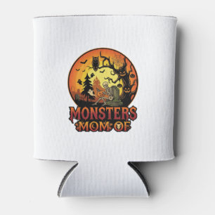 Monsters Moeder Halloween Skelet Pompoen Uil Griez Blikjeskoeler
