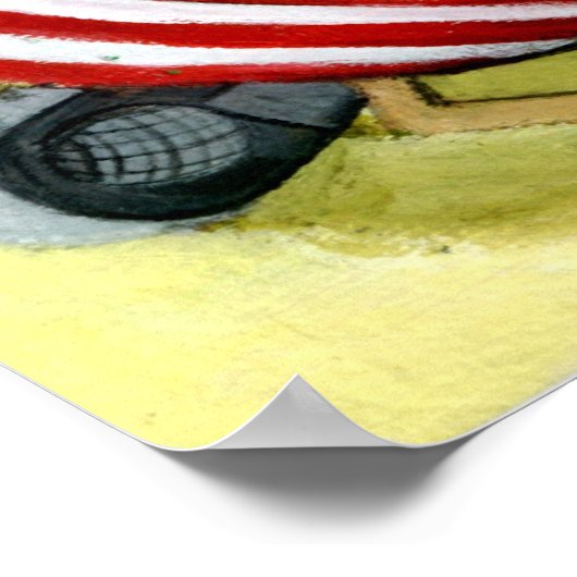 Monsters op het strand poster (Hoek)