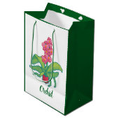 Monsters, Orchid Pixelart, Pixel Art  Medium Cadeauzakje (Voorkant Gekanteld)