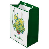 Monsters, Orchid Pixelart, Pixel Art  Medium Cadeauzakje (Achterkant Gekanteld)