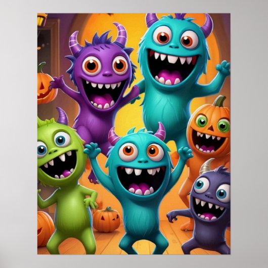Monsters Poster (Voorkant)