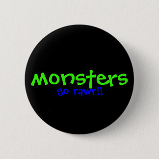 Monsters! Ronde Button 5,7 Cm