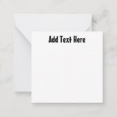 Monsters Schattige Tekens Halloween Patroon  Notitiekaartje (Achterkant)