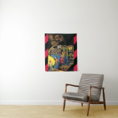 monsters schepselen ghoulds horror comics art wandkleed (In situ)