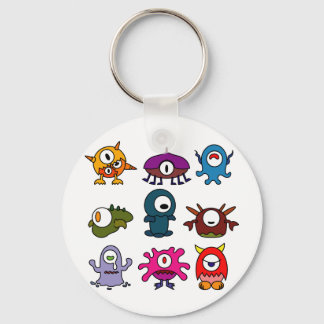 Monsters Sleutelhanger