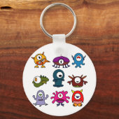 Monsters Sleutelhanger (Voorkant)