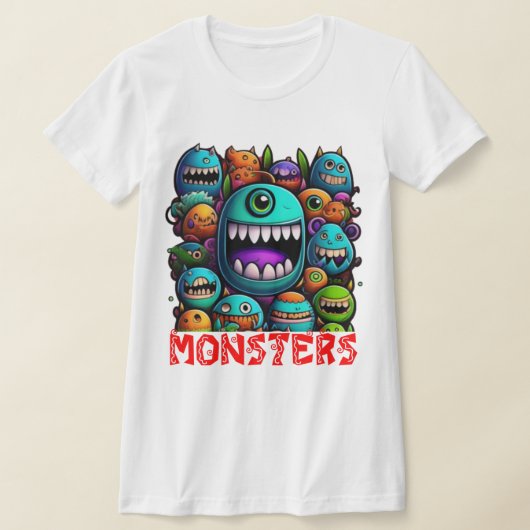 MONSTERS T-SHIRT (Laagn)
