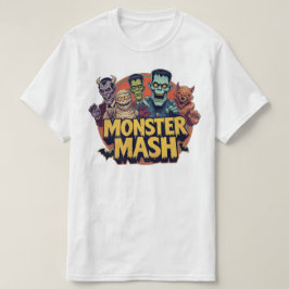 Monsters T-shirt Retro Halloween