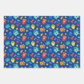 Monsters Tijd Inpakpapier Vel (Voorkant 3)