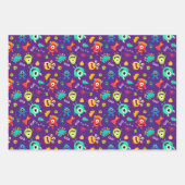 Monsters Tijd Inpakpapier Vel (Voorkant 2)