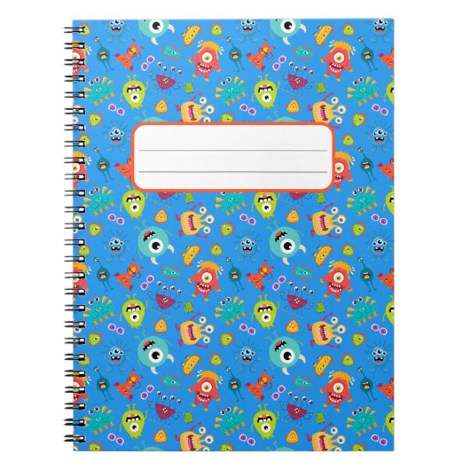 Monsters Tijd Notitieboek (Voorkant)