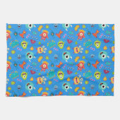 Monsters Tijd Theedoek (Horizontaal)