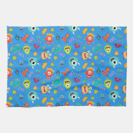 Monsters Tijd Theedoek