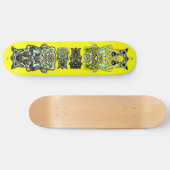 Monsters Totem Persoonlijk Skateboard (Horizontaal)