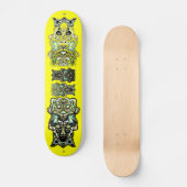 Monsters Totem Persoonlijk Skateboard (Voorkant)