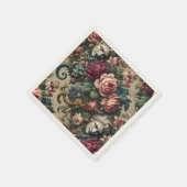 Monsters tussen Mannen - Gotische Barok Servet (Hoek)