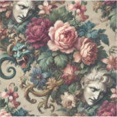 Monsters tussen Mannen - Gotische Barok Sticker (Voorkant)