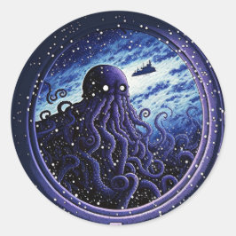 Monsters uit de Midreis Ronde Sticker