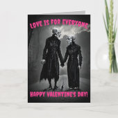 Monsters Valentijnkaart - Grappig & Anders Feestdagen Kaart (Voorkant)
