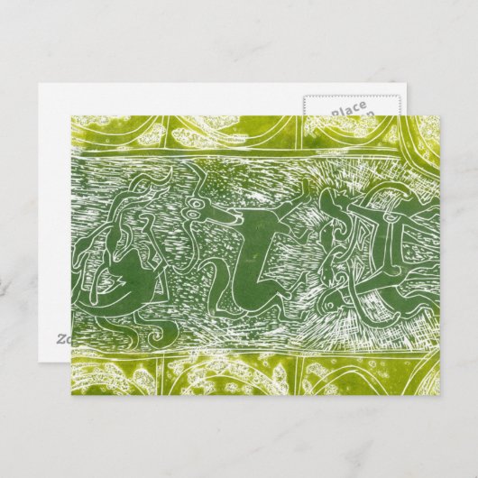 Monsters van Aberlamno Briefkaart (Voorkant / Achterkant)