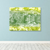 Monsters van Aberlamno Canvas Afdruk (Insitu (Houten vloer))