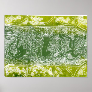 Monsters van Aberlamno Poster