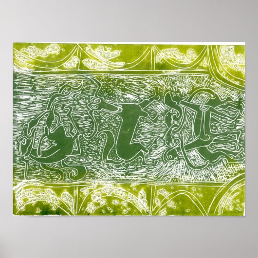 Monsters van Aberlamno Poster (Voorkant)