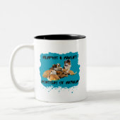 Monsters van chaos tweekleurige koffiemok (Links)