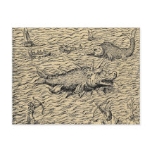 Monsters van Narwhal en Medieval Zee