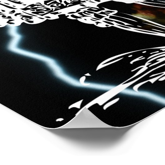 Monsters van Waffenrock Poster (Hoek)