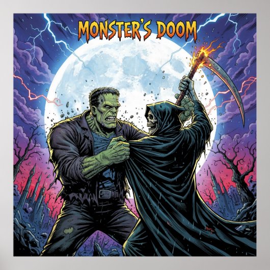 Monsters Verdoemenis Poster (Voorkant)