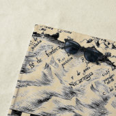 Monsters voor de Wereldkaart van de Stille Oceaan Strandlaken (In situ)