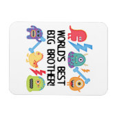 Monsters World Best Big Brother Magneet (Horizontaal)
