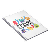 Monsters World Best Big Brother Notitieboek (Rechterzijde)