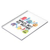 Monsters World Best Big Brother Notitieboek (Linkerzijde)