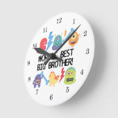 Monsters World Best Big Brother Ronde Klok (Hoek)