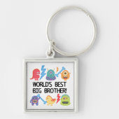 Monsters World Best Big Brother Sleutelhanger (Voorkant)